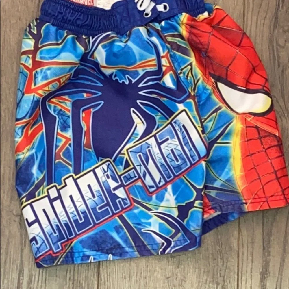 Marvel Youth Boys Spiderman 2 Swim Trunks